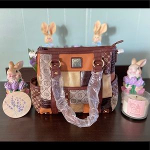 Jose Hess Patchwork Handbag